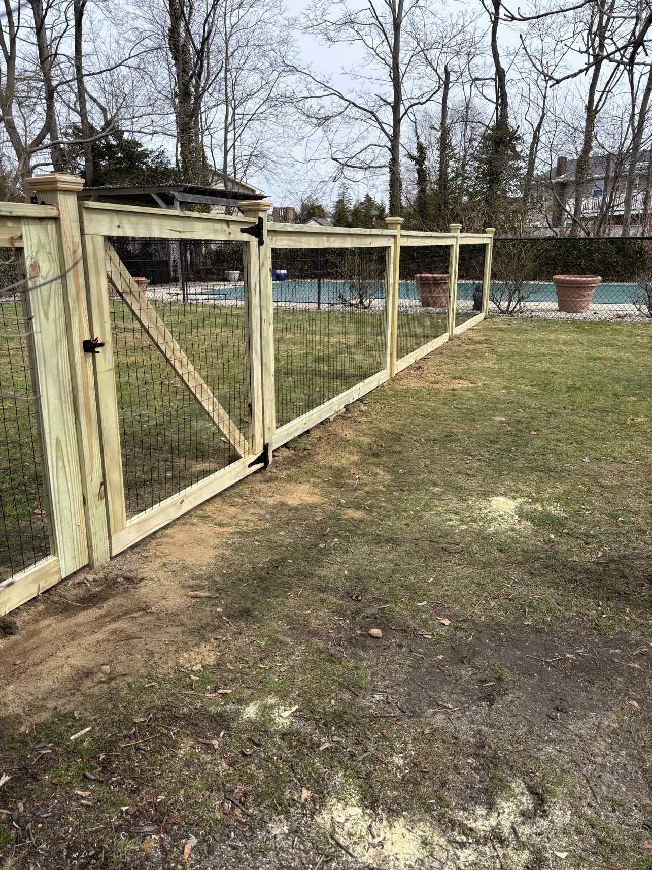 Fencing project by CMJ Landscaping